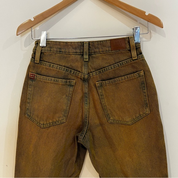 BDG urban outfitters pants in rust colored jeans size 24 high-rise mom cut - Picture 6 of 6